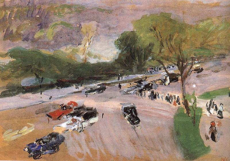 Joaquin Sorolla New York s Central Park oil painting image
